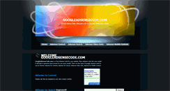 Desktop Screenshot of googleadsensecode.com